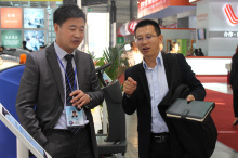 亚伯兰参加中国国际工业博览会